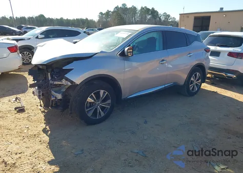 2020 Nissan Murano S Intelligent Awd z USA, uszkodzony, nr VIN 5N1AZ2AS4LN176395
